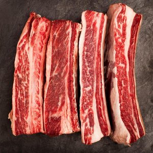 Ребра говяжьи, мраморная говядина США, USDA Choice, Short Ribs