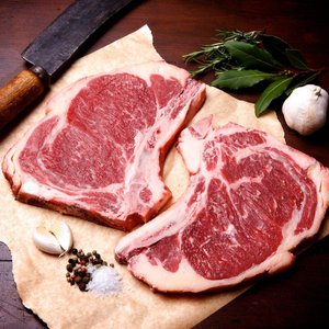 Стейк Ковбой (Рибай на кости), USDA Choice, стейк, мраморная говядина США