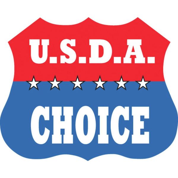 Стейк рибай не зачищенный (Lip On), Мраморная говядина США, USDA Choice. Порционный стейк